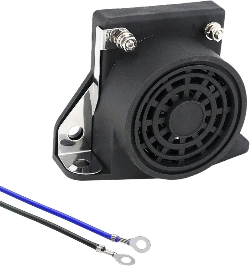AKIZIDS جهاز إنذار عكسي 12V-24V 105dB إنذار تحذيري صفارة 2 قطع إنذار عكسي مناسب للشاحنات والفانات والسيارات والمركبات الثقيلة - Image 1